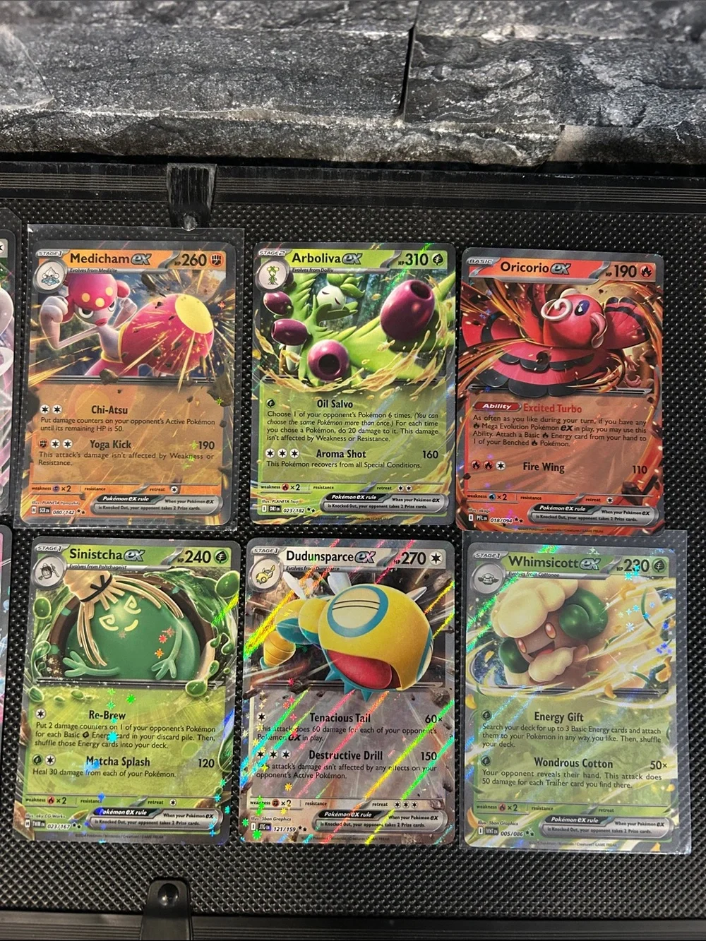 Pokemon TCG Lot of 10 EX Rare Holo Cards from Random Sets M/NM
